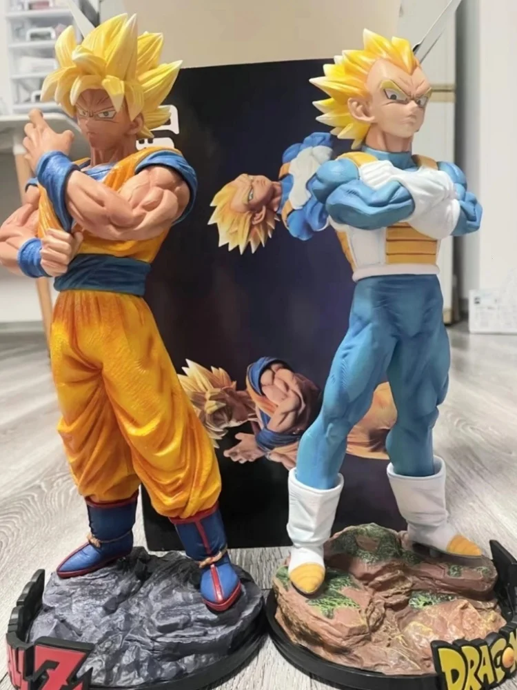 

30cm Anime Dragon Ball Z Vegeta Figure Dbz Super Saiyan Action Figurine Pvc Statue Decoration Toy Kids Gift Collectible Model