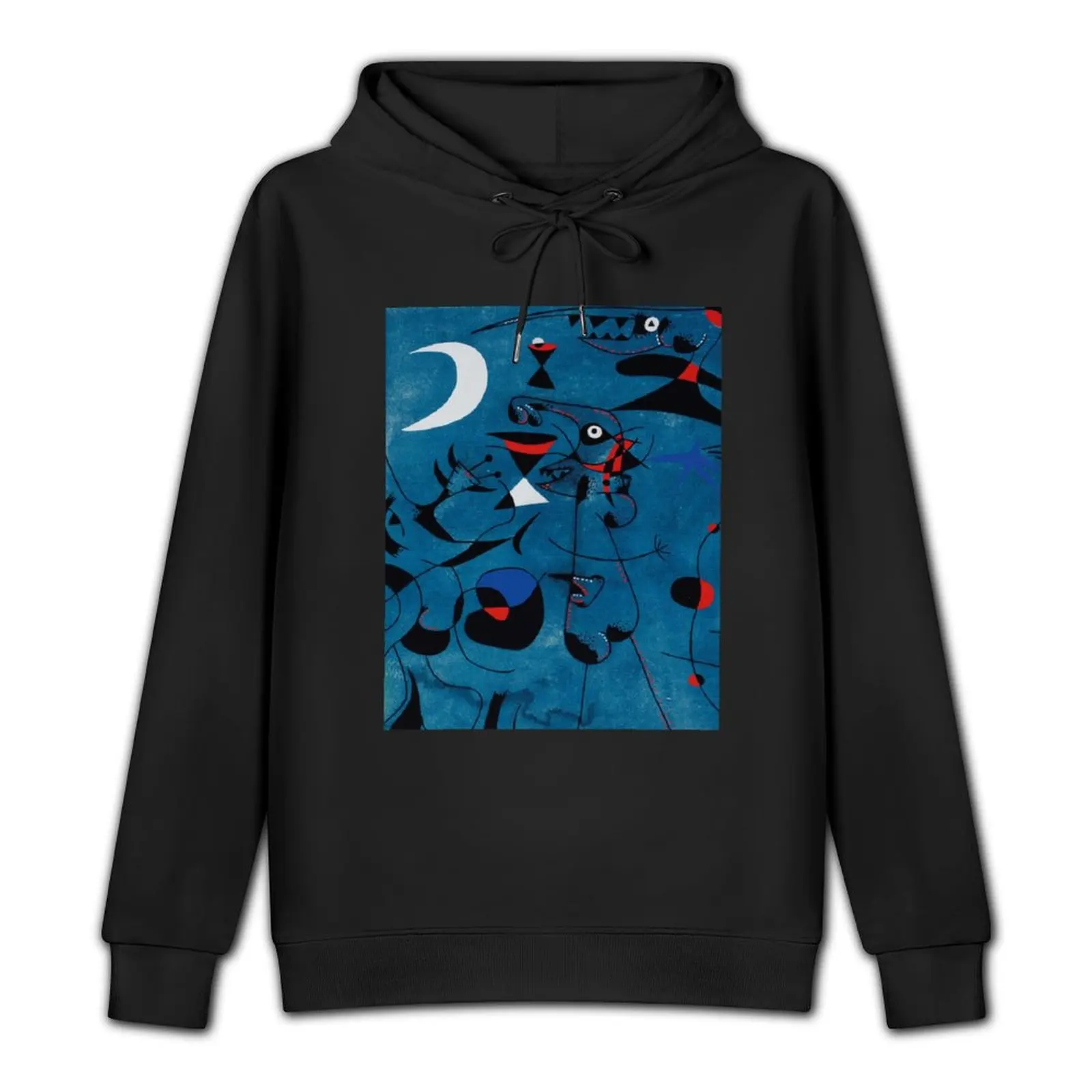 Joan Miro Constellation Print Pullover Hoodie men's sweat-shirt set japanese style designer hoodies