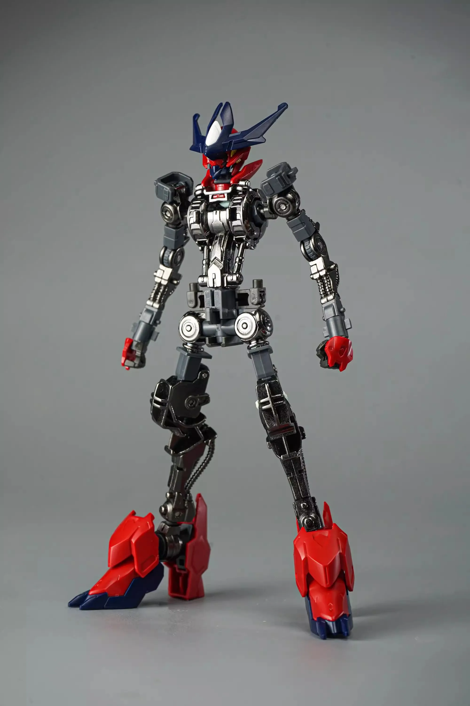متوفر ألعاب حديدية HG ASW-G-08 مجموعة هيكل عظمي من خليط معدني بارباتوس 1/144 مجموعة نماذج تجميع ألعاب أيتام ميكا بدم حديدية
