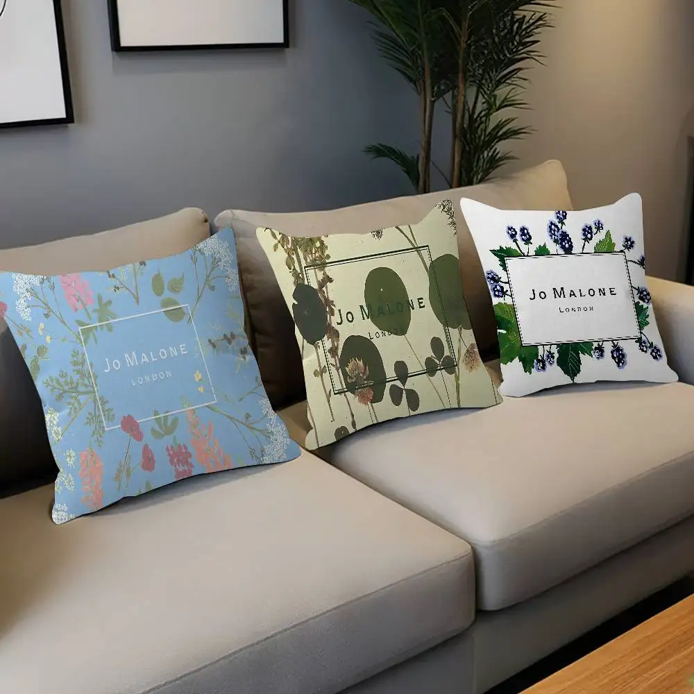 J-Jo M-Malone L-LOGO Pillow Anime Pillow Sofa Bed Head Pillow Cover Cushion Cover 45x45 cm Fashion