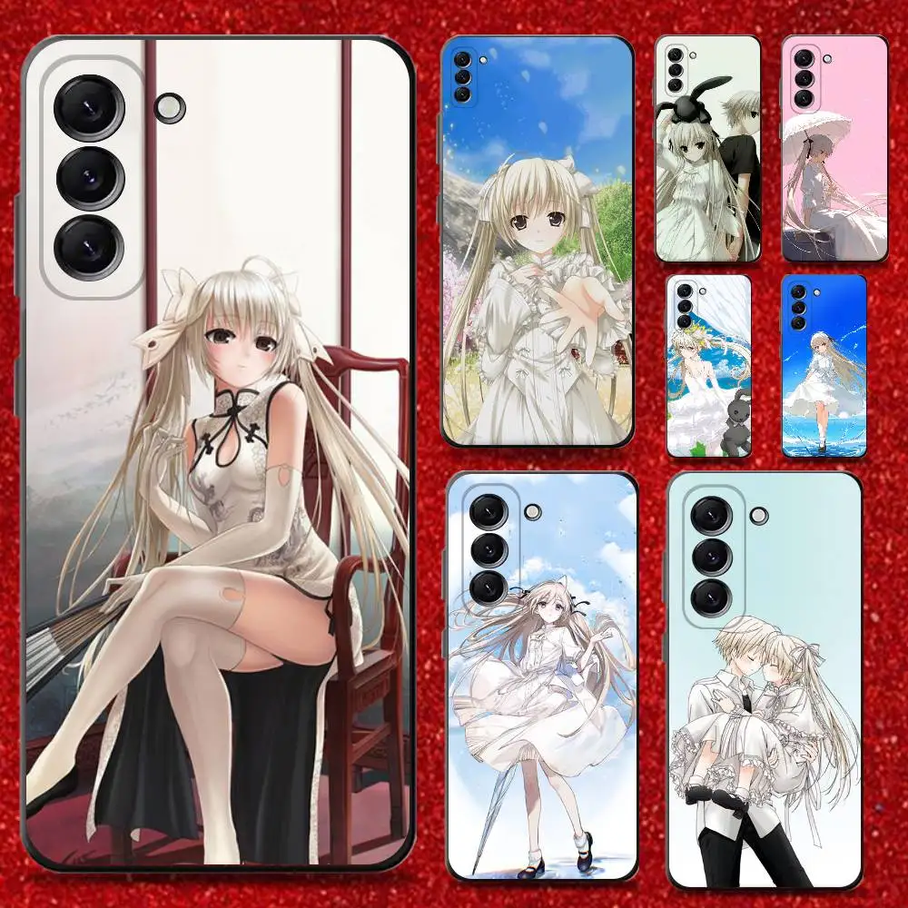 

Yosuga no Sora Phone Case For Samsung Galaxy A13,A21s,A22,A31,A32,A52,A53,A71,A80,Soft Black Shell