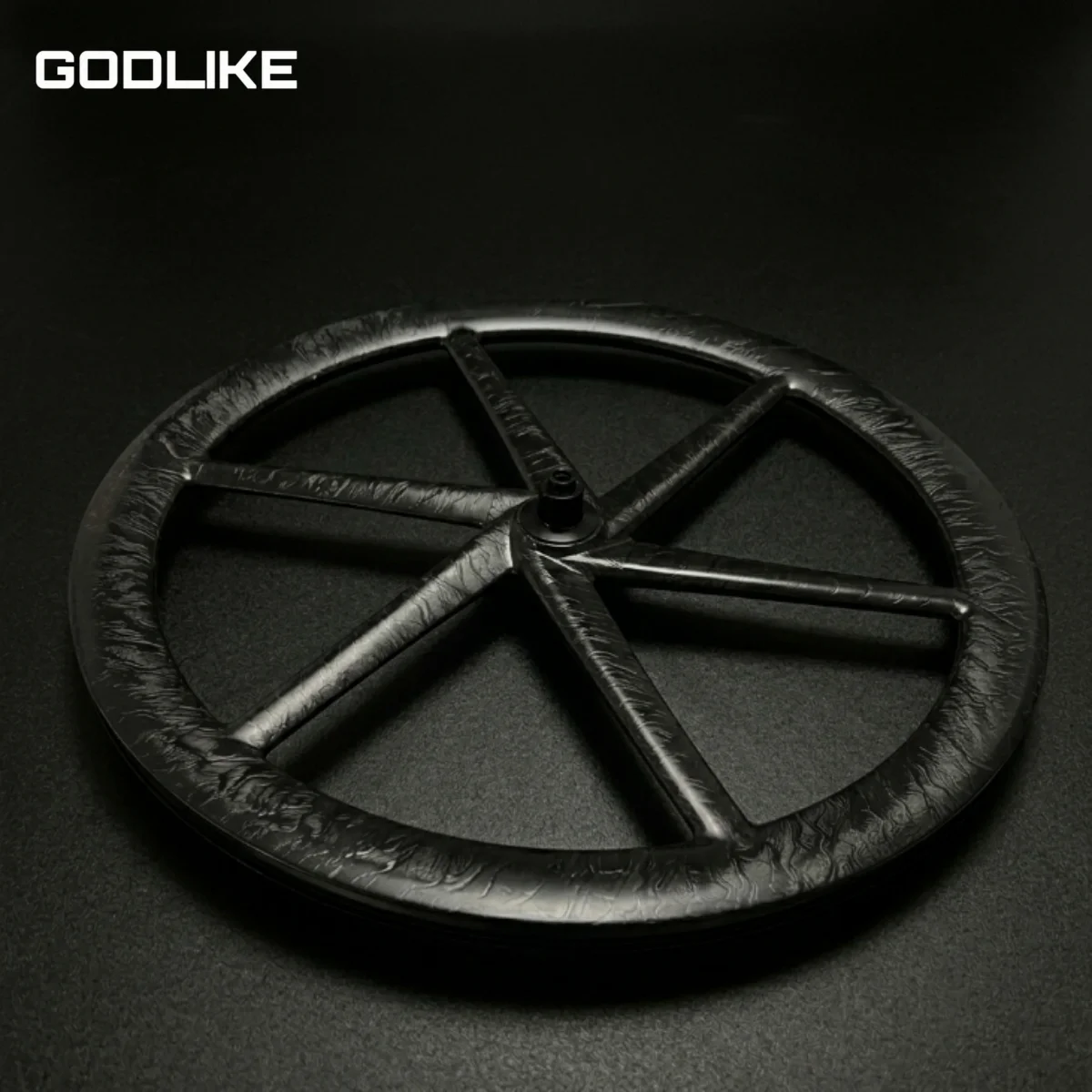 Rueda de Bicicleta GODLIKE Light 700C de Carbono para Carretera, 6 Radios, 28mm de Ancho, 21mm de Diámetro Interior, Freno de Disco, Tipo Clincher, Tubeless, Center Lock