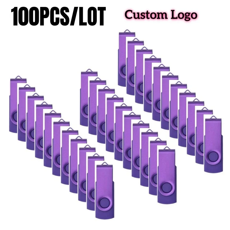 100pcs/lot usb 2.0 flash drive waterproof metal flash drive 128gb 64gb 32gb 16gb 8gb 4gb high speed usb flash for photography