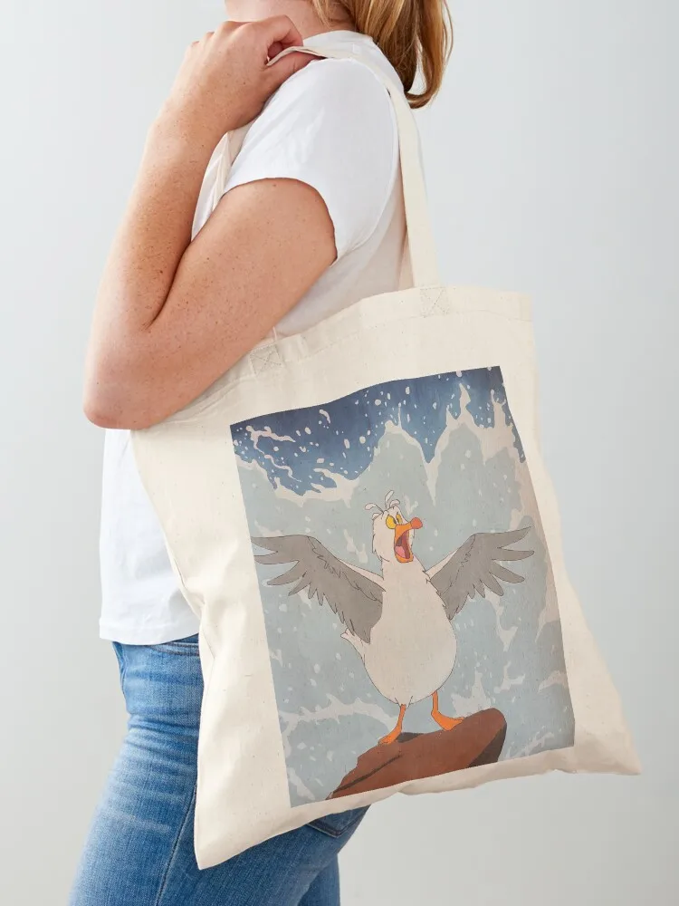 

Scuttle on a Rock Tote Bag Canvas stote bag Women's shopping bag Fabric Shopper