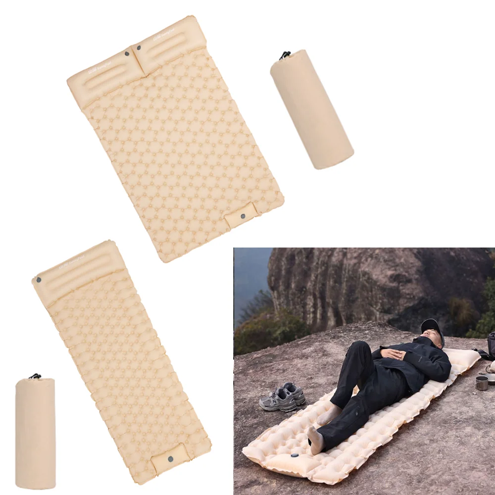 

Outdoor lightweight folding inflatable mattress, convenient and comfortable, camping and hiking four seasons applicable