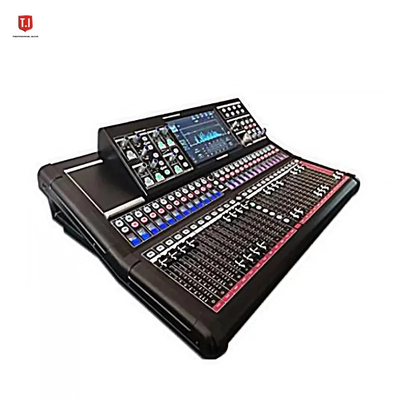24 Channel Digital Audio Mixer Professional DJ Mixing Console for Concert Night Club Stage