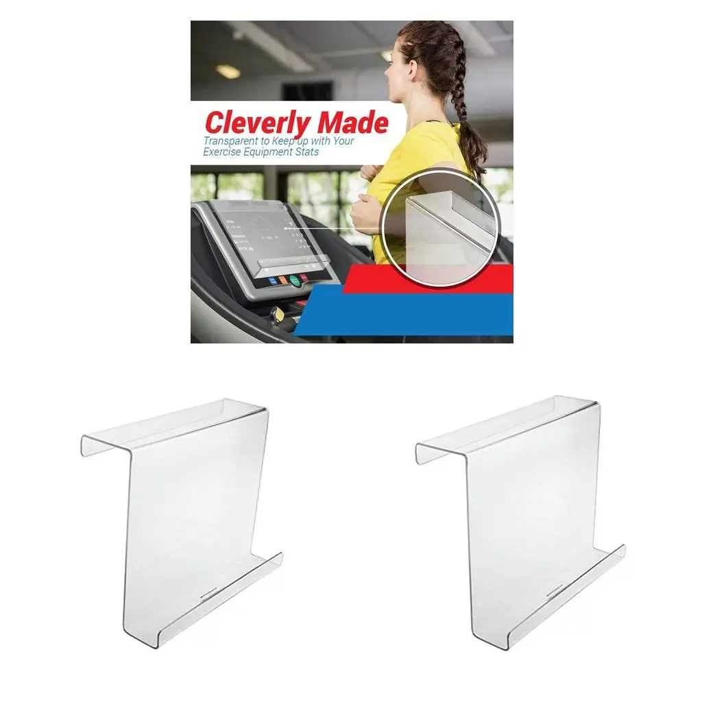 2pc Acrylic Reading Display Rack Equipment Book Holder Universal