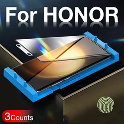 3Pcs For HONOR 300 200 100 90 80 SE 70 60 50 PRO Magic 7 Pro 6 5 4 3 Screen Protector Protective With Kit,Not Tempered Glass