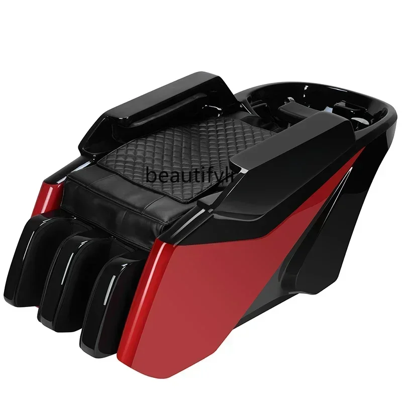 

lx29Electric Intelligent Massage Shampoo Bed Barber Shop Flat Lying Hairdressing Shop Automatic Head Therapy Bed