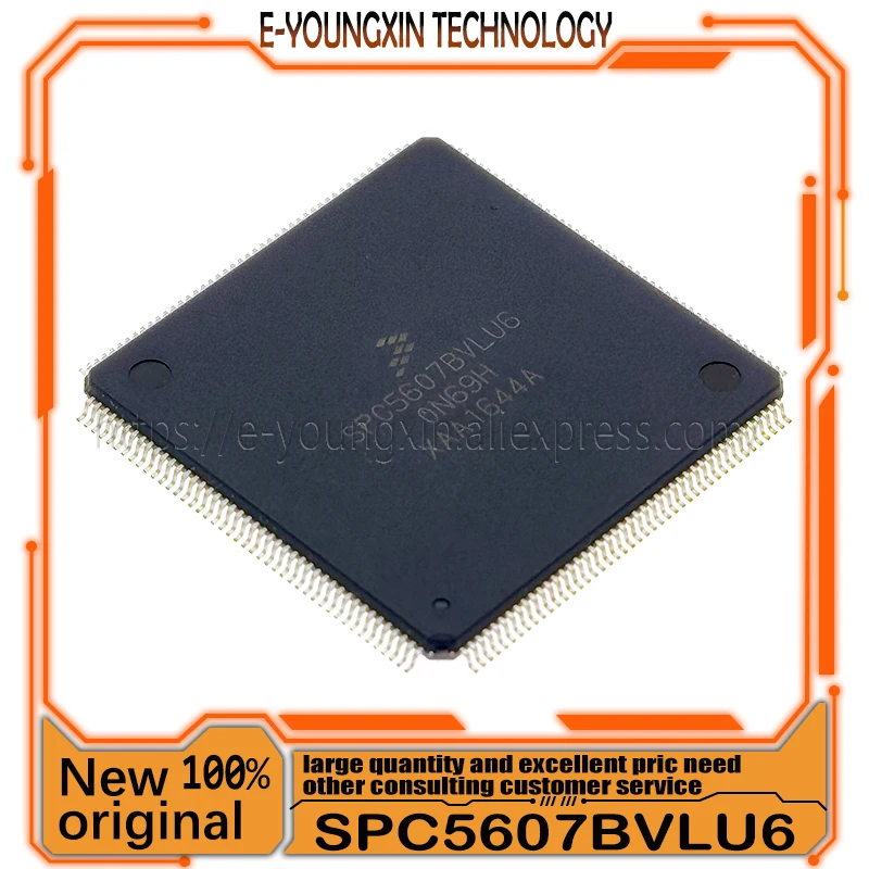 

SPC5607BVLU6 0N69H MPC56xx Series 1.5 MB Flash 96 KB RAM 64 MHz 32-Bit Microcontroller - LQFP-176