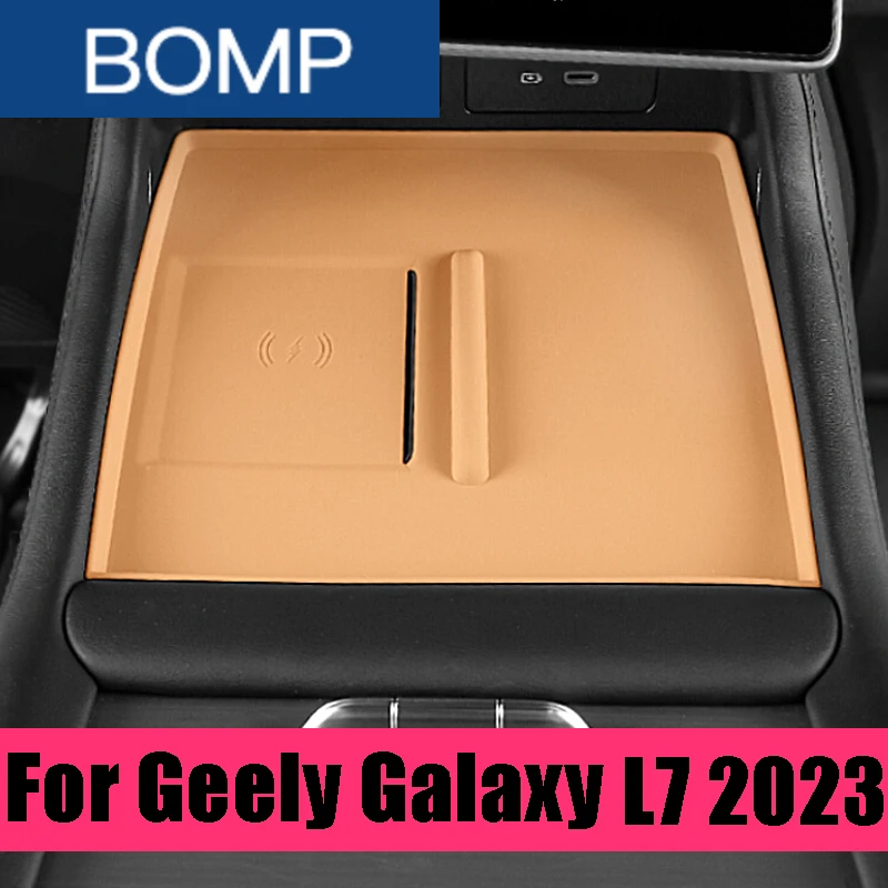 

Fit For Geely Galaxy L7 2023 2024 Car Styling Wireless Charging Mat Center Control Coaster Protective Cover Interior Specialties