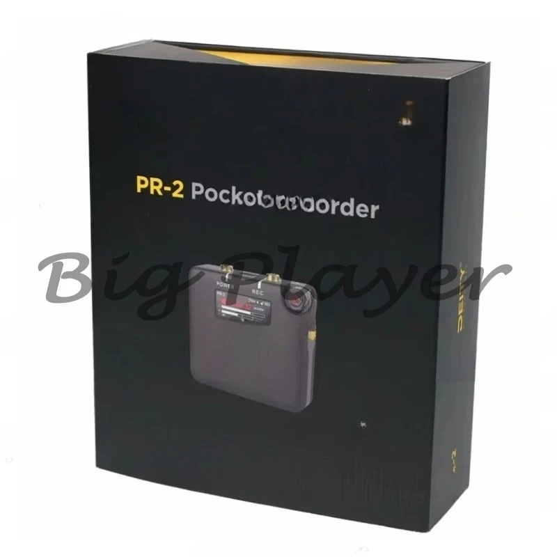 DS LR، والإصدار العالمي لمسجل الجيب Stereo Deity PR-2 مع ميكروفون Lavalier لمدونة الفيديو