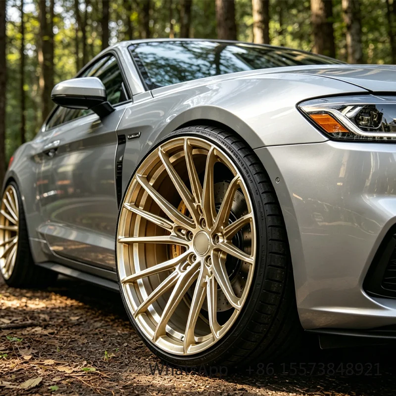 Custom New Forged Aluminium Alloy Multi Spoke Wheels Deep Dish Car Rim 17-22 Inch Universal Fitment 4x100 4x114 5x100 5x108