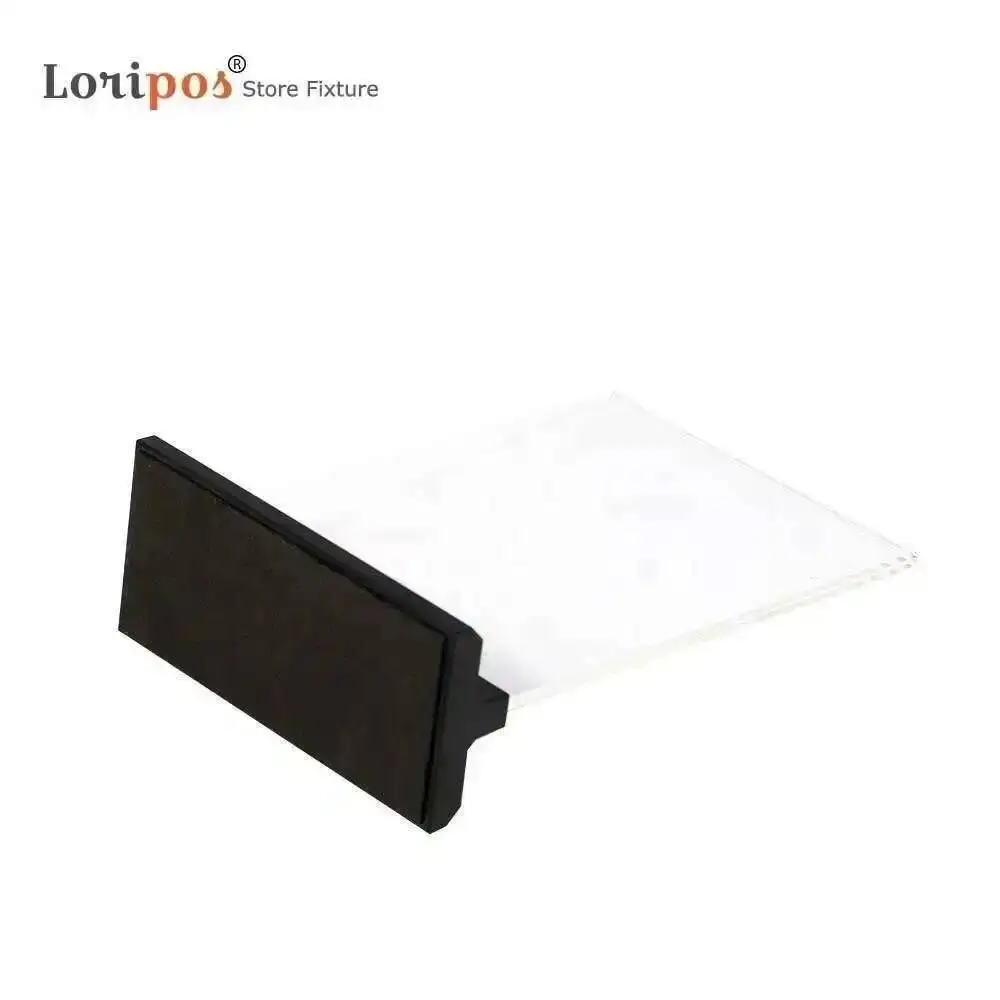 Suporte de acrílico em formato de T para mesa, 5 peças, A5, para exibição de cartões, cardápios, etiquetas de serviço, escritório, clube, negócios, restaurante