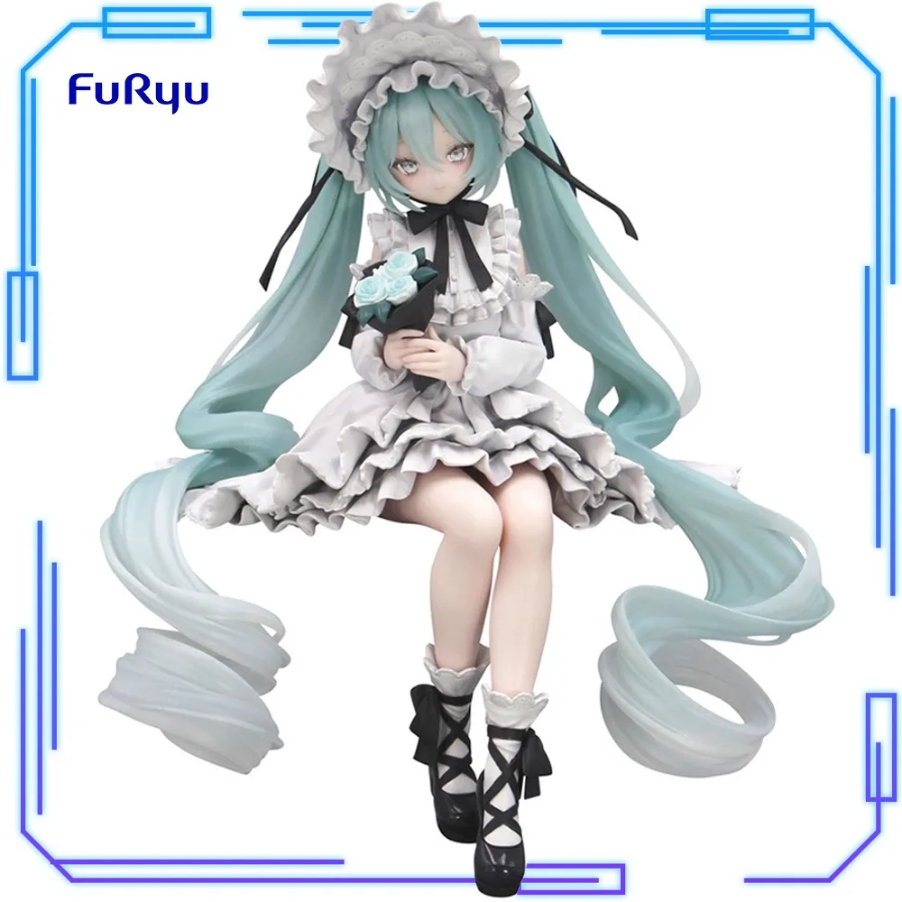 en-stock-furyu-original-genuine-piapro-characters-hatsune-miku-noodle-stopper-figure-vintage-doll-ver-15cm-collections-model-toy