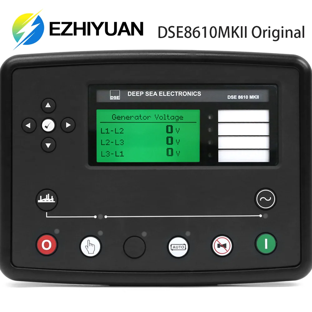 DSE8610MKII الأصلي أعماق البحار وحدة تحكم بالمولد لوحة مزامنة تحميل تقاسم السيارات بدء وحدة التحكم DSE 8610 MKII