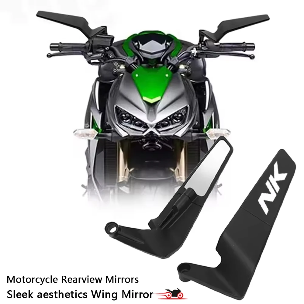 Specchietti Moto Stealth Winglets Regolabili per NK 250NK 450NK 650NK 675NK 800NK - Kit Specchietti Moto Wing Mirrors
