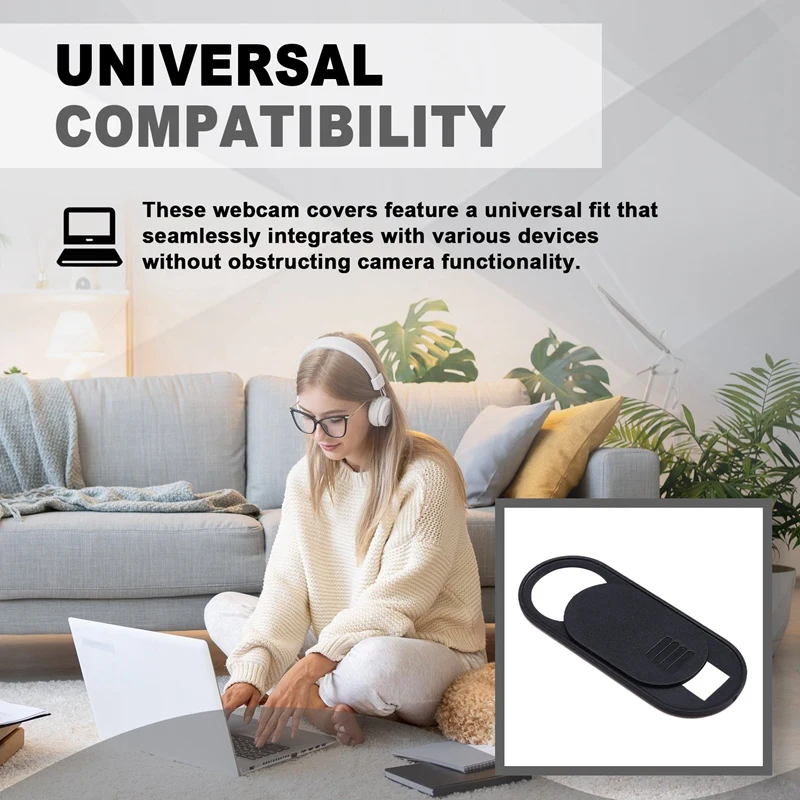 100Pcs Universal Webcam Privacy Covers For Laptops & Mobile Phones Camera Lens Privacy Protective Cover