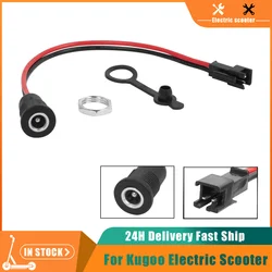 1PC 5.5 x 2.1mm DC Power Jack Socket Female Panel Mount to 2 Pin JST SM Male Plug Connector Cable 5.5*2.1mm For Electric Scooter