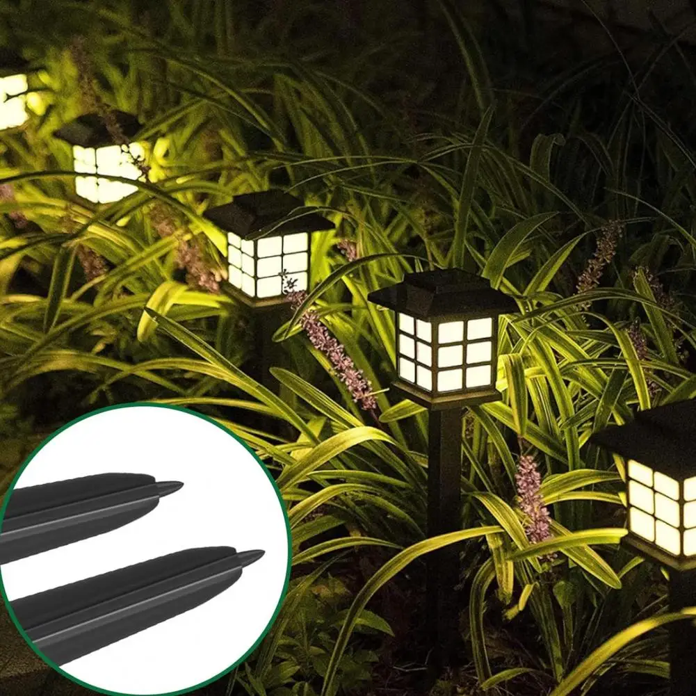 Sturdy Outdoor Stakes 20pcs Solar Lamp Replacement Stakes High Strength Pathway Light Spikes Anti-rust Led Solar Light Ground