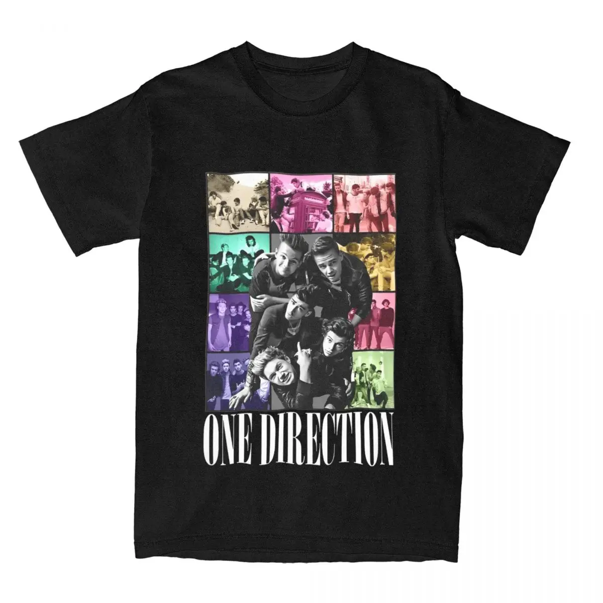 Men Women T-Shirts Directiond Tour Music Casual 100% Cotton Tee Shirt Short Sleeve T Shirt Crewneck Tops Summer