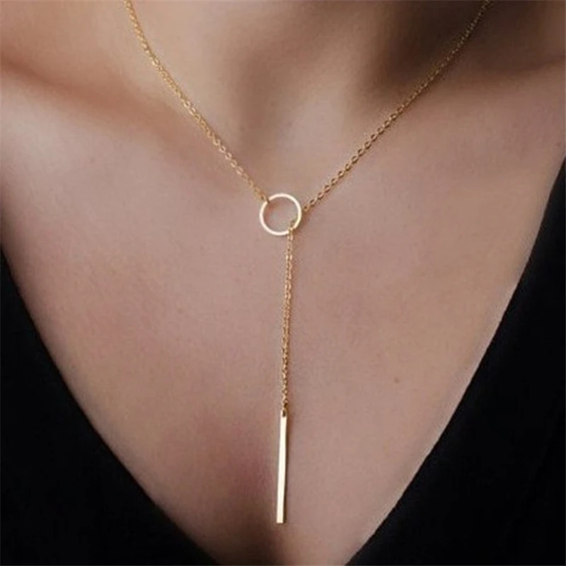 Casual Choker Necklace For Women Personality Infinity Cross Pendant Gold Color Choker Necklace Neck Jewelry