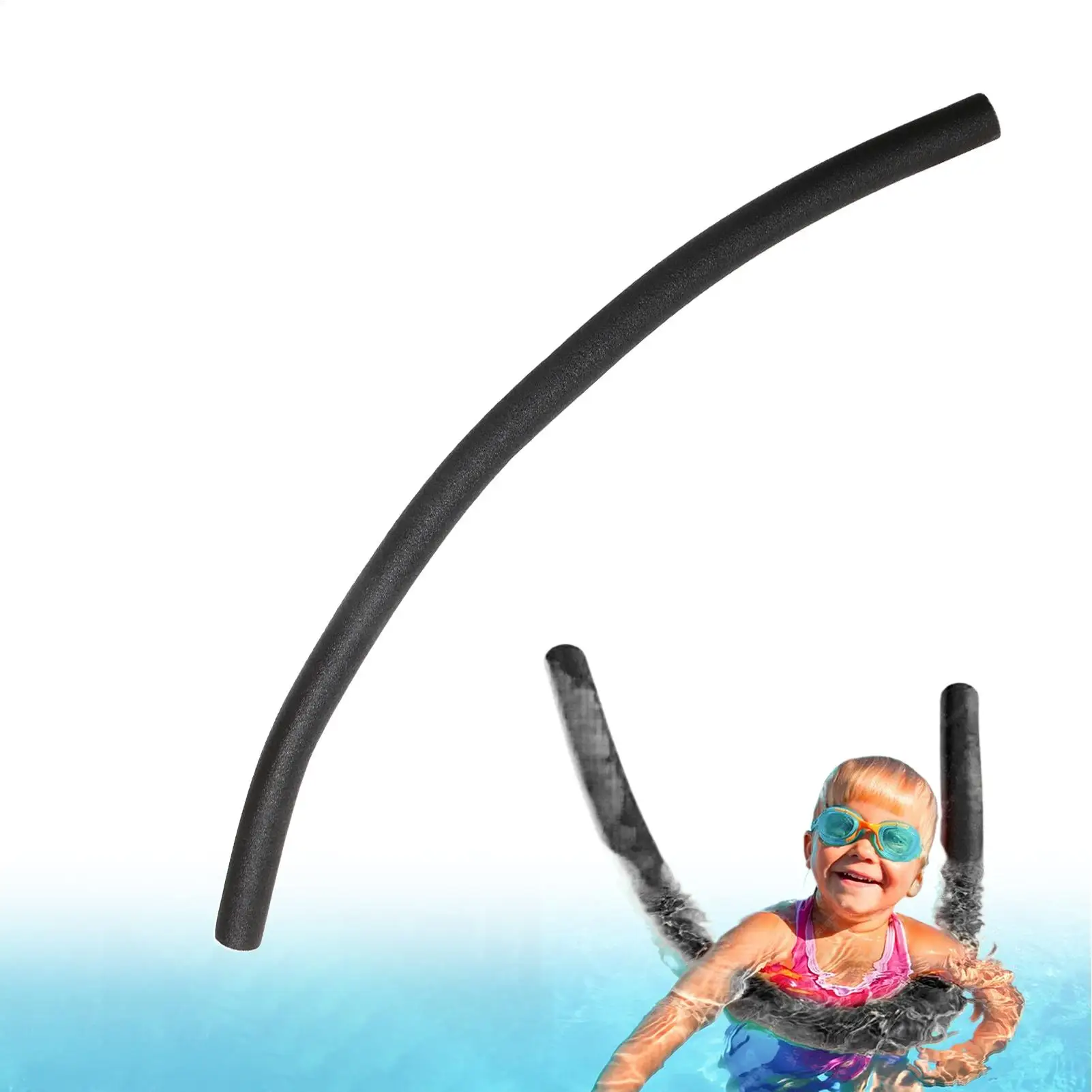 Pool Noodles Foam Floating Swimming Noodle Pool Toy Training Device Water Sports Exercise Aid Buoyancy Stick view 5