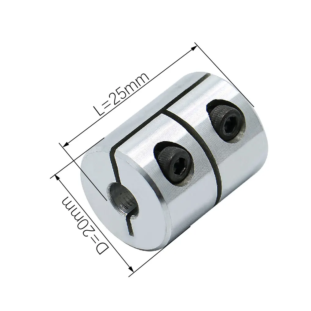 D20L25 3D Printer Part Lead Screw Coupler 1 pc RIgid Coupler Rigid Coupling  8x10 6x8 5x8mm Motor Connector Motor Shaft Coupling