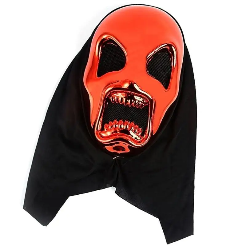 39BD Máscara calavera Halloween para mujer y hombre, máscara para fiestas disfraces, máscara Cosplay