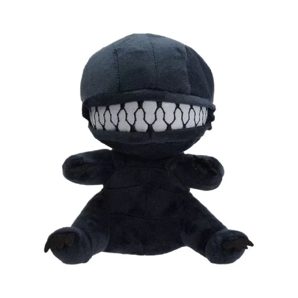New Kawaii 25CM Alien Xenomorph Plush Toy Cartoon Soft Stuffed Cute Doll Plushie Holiday Gifts Kawaii Room Decoration Toys ﻿