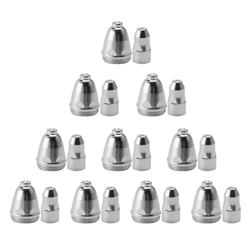 

A44Z-P80 Воздушно-плазменное сопло 1,1 мм, машина для плазменной резки, расходные материалы, электродное сопло для резки с ЧПУ, 20 шт.