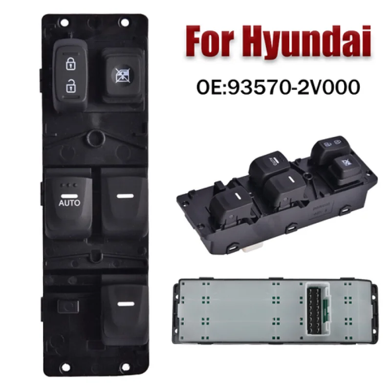 

A+ ABS Car Master Window Control Switch 93570-2V000 For Hyundai Veloster 2012-2017