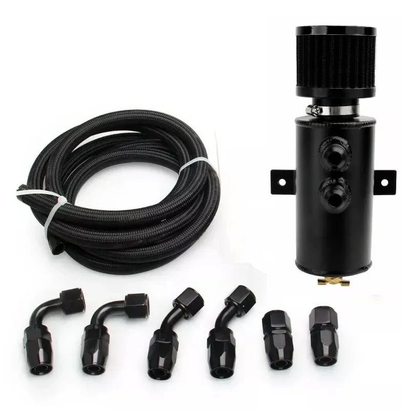 breathable pot, car modification oil cooling  with connector, oil pot oil cooling  accessories set