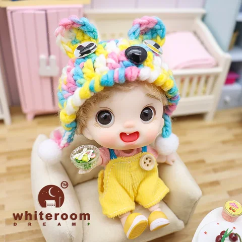 10 см мини-куклы BJD для девочек, милая сумка, ключ, подвеска, аксессуары, тело, кукла Bjd, одежда, игрушки для детей, детский праздничный подарок — фото модели