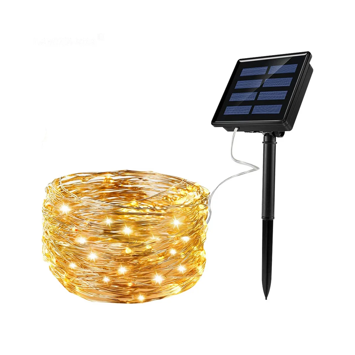 

Solar Rope Light Waterproof IP65 300LEDs Outdoor LED Solar Outdoor Lights for Party Garden Yard Home B