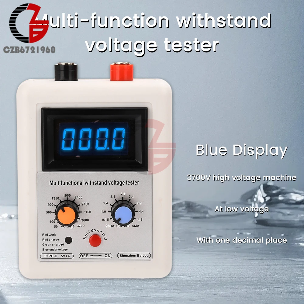 0V-3800V Igbt Spanningstransistortester Diode Mos Triode Mov Spanningsmeter Test Led Volt Vermogen Transistor Bestand Tegen Testers