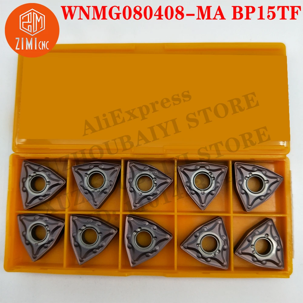 WNMG080408-MA BP15TF WNMG 080408-MA Carbide Inserts Turning Inserts CNC cutting Tools metal lathe mechanical Cutter Lathe Blades