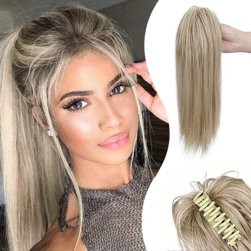

Women's synthetic hair waterfall half-tied high claw clip, new Chinese style sweet and cool hot girl fountain ponytail