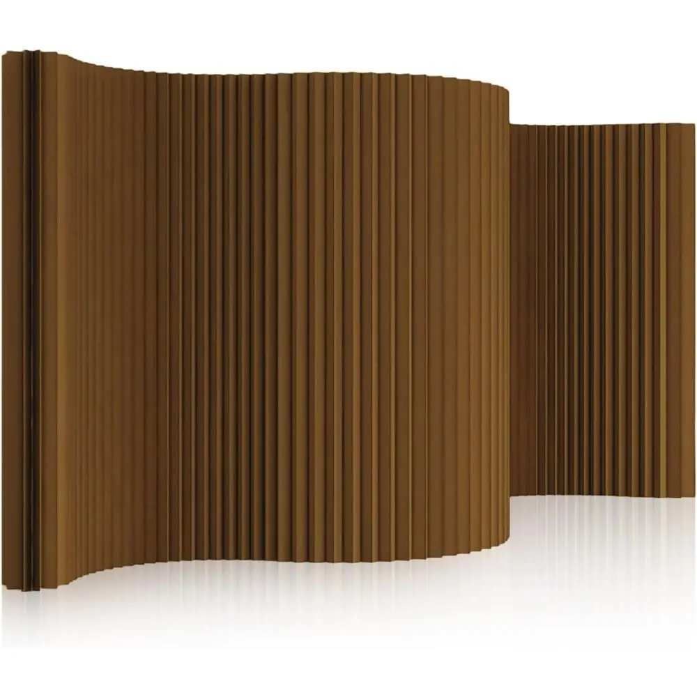 Divisor de habitación de papel, divisor plegable portátil para oficina, estudio, dormitorio y espacios al por menor, pantalla divisoria portátil plegable para interiores