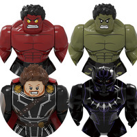 8.5CM Gladiatus HULK Big Size Thor Ragnarok 3 Model Building Blocks Enlighten Figure Toys For Children