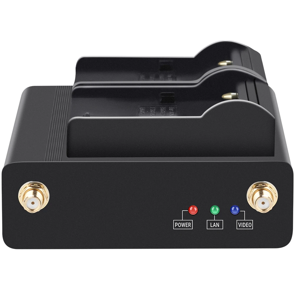 Encoder video da HDMI a IP H.264 Encoder per trasmissione in streaming live Doppia batteria supportata