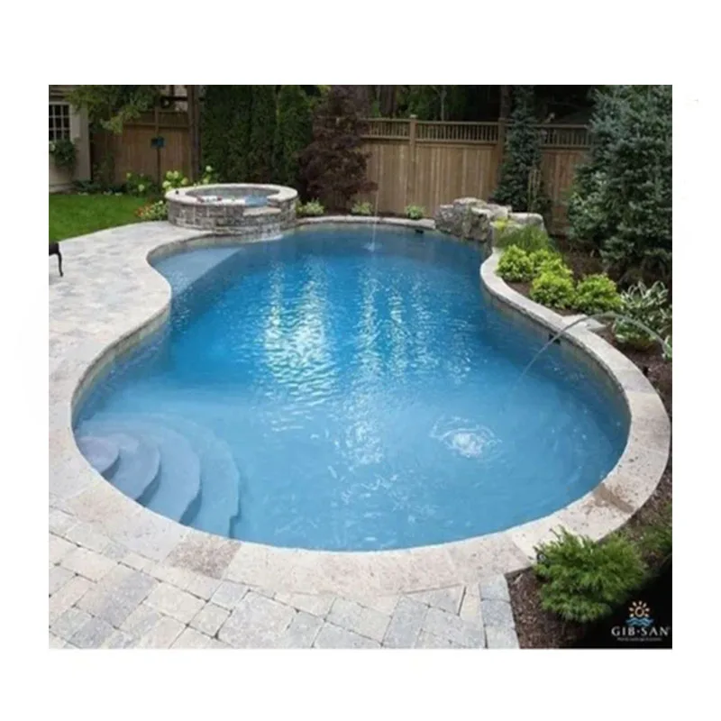 Barato pequeña familia de fibra de vidrio natación Spa piscina de peces subterránea de fibra de vidrio piscina al aire libre precio