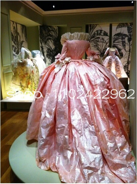 History Pink Victorian Prom Dresses Costume Corset Scarlett Civil War Southern Belle Marie Antoinette Evening Gown Customsized