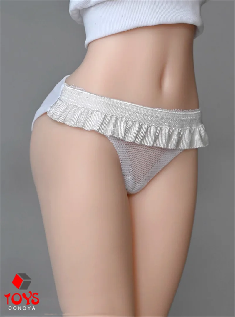 1/6 Scale Female Sexy Lace Briefs Underwear Clothing for 12-inch Figures Body Women Action Figure Shorts Doll Shorts Clothes