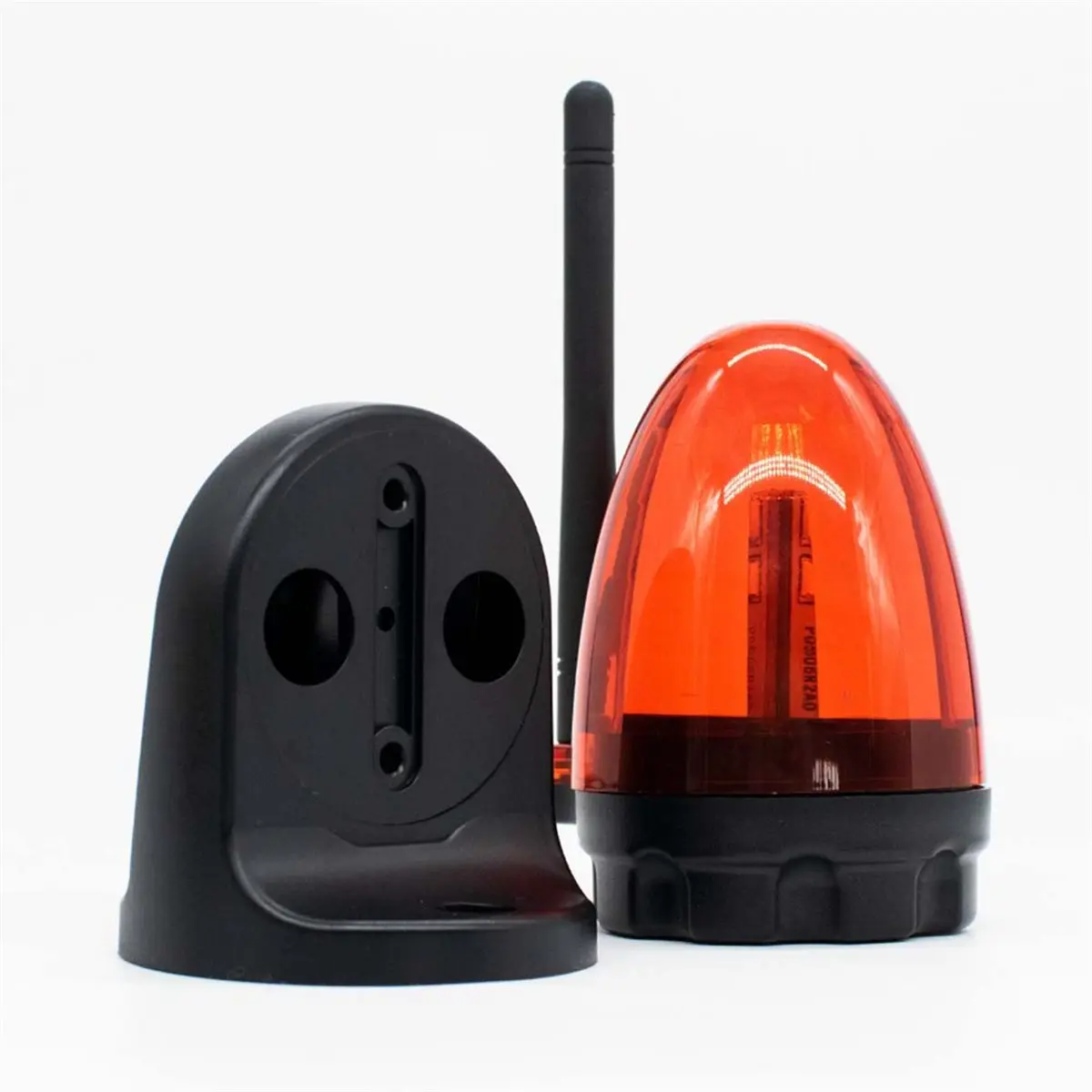 doyme 12V-265V Outdoor LED Alarm Light Strobe Flashing Light Wall Mount Emergency Warning Lamp for Gate Opener Green