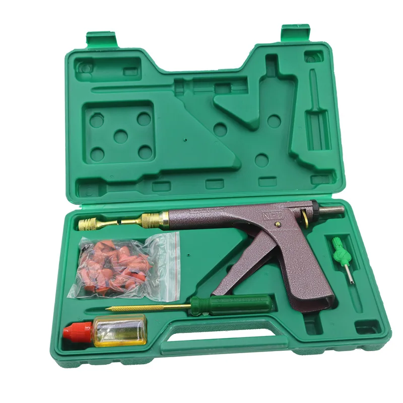 

Tire Repair Rapidplug Kit With Mushroom Plug Wear Resistant Tire Maintenance Tool For SUV Auto Bike Car Tire Block Air Leaking