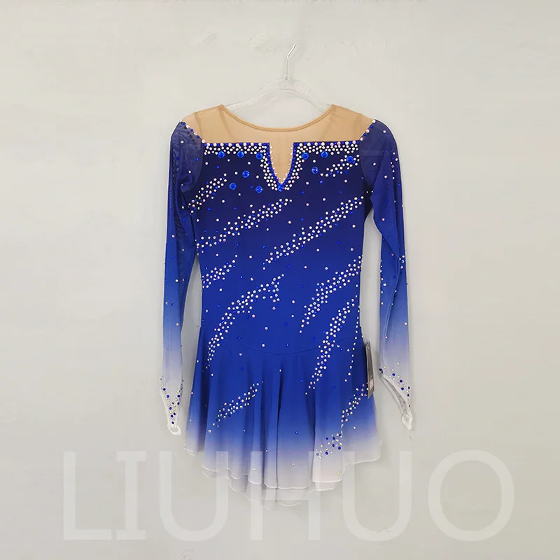 

LIUHUO Ice Figure Skating Dress Girls Women Teens Stretchy Spandex Competition Wholesale