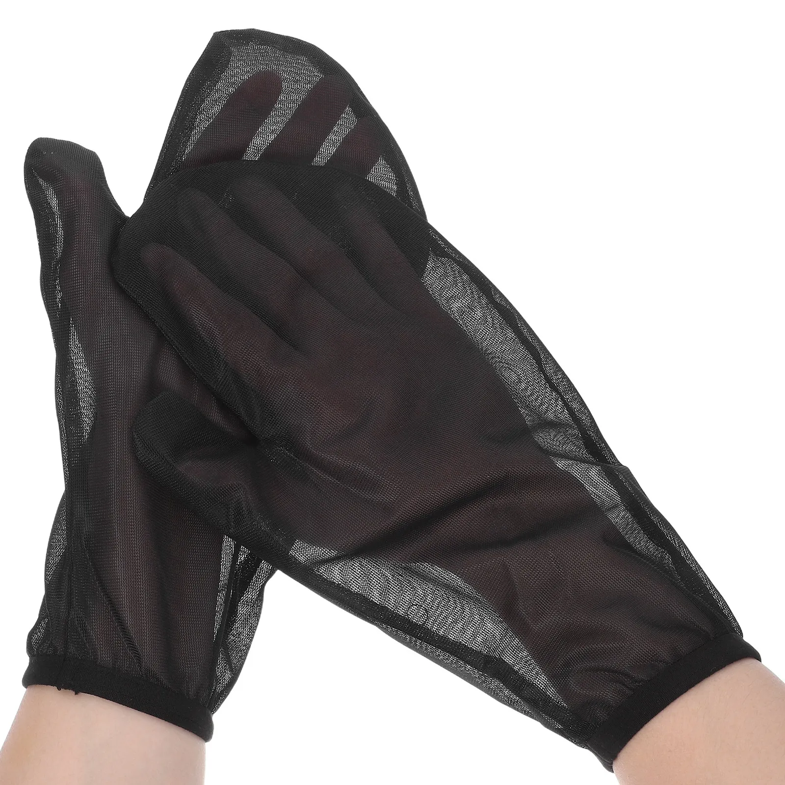 1Pair Outdoor Protective Bee Gloves Breathable Polyester for Beekeeping Gardening Fishing Mosquito Protection Gloves