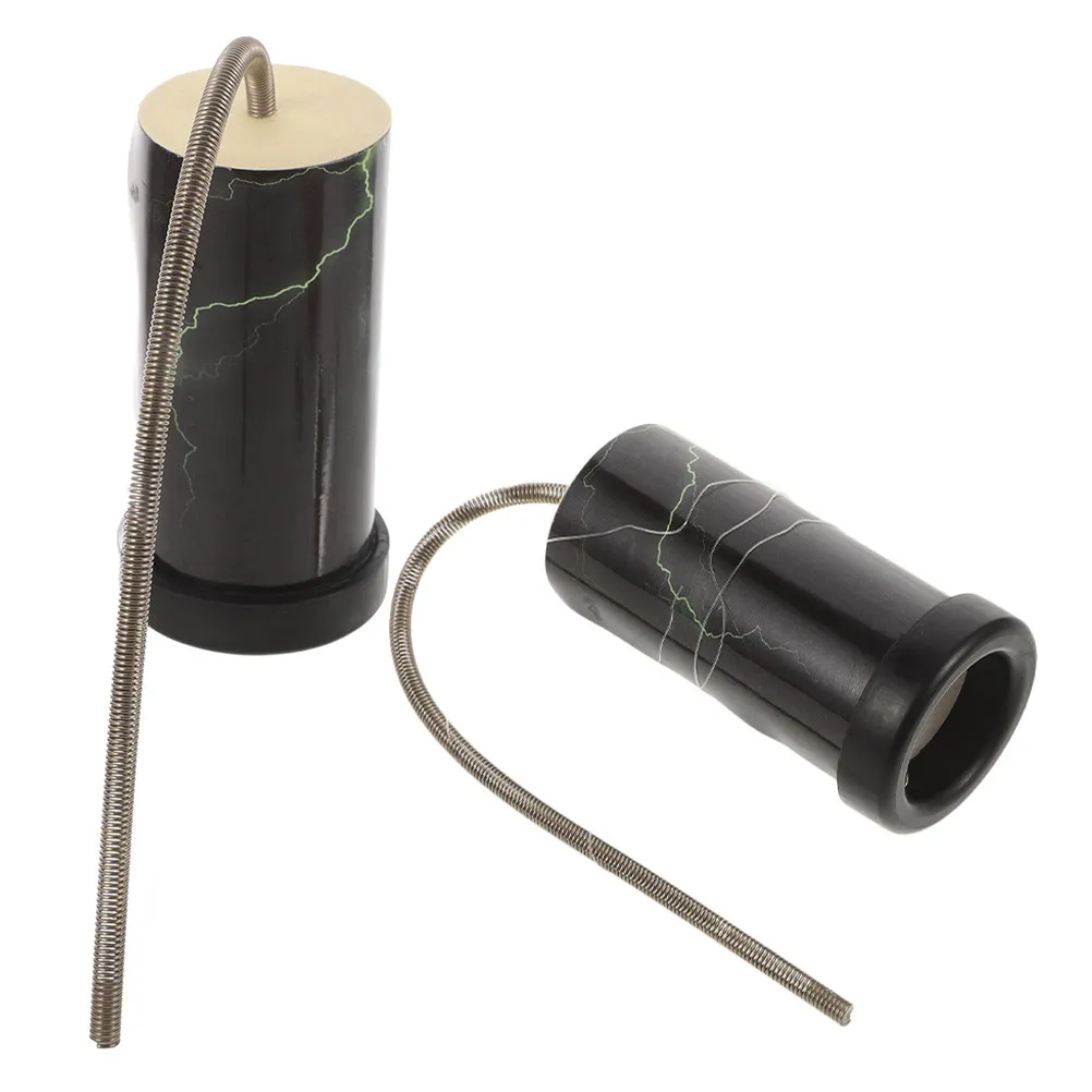 

Набор из 2-х пружинных барабанов-гремучек: развивающий музыкальный инструмент, звуковая трубка для выступлений, перкуссионный инструмент для вечеринок