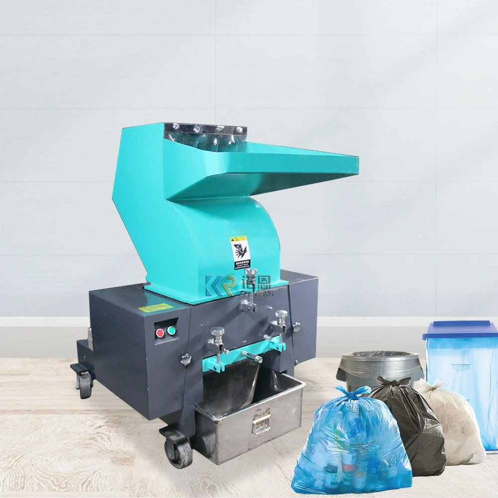 Industrial Pet Bottle Waste Plastic Crushing Machines Can Crusher Recycling Huge Plastic Shredder Machine